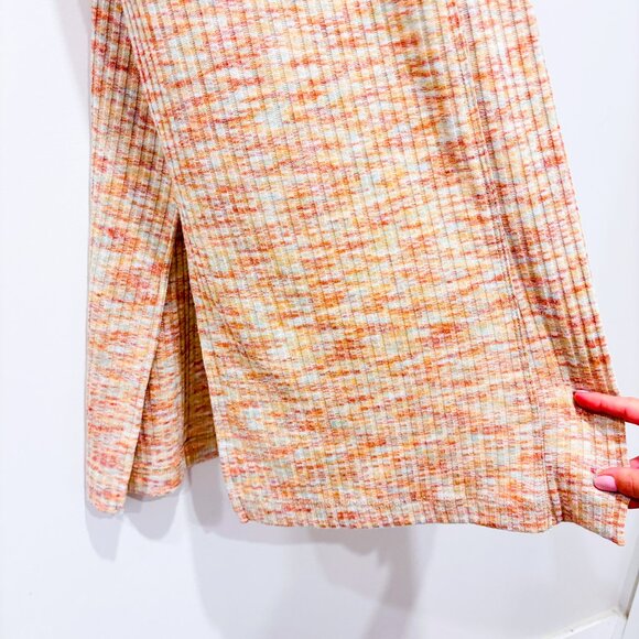 OLIVIA & VIVIAN Long Open Front Multicolor Cardigan Sweater | Medium * - Picture 7 of 8